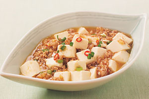 和風マーボー豆腐の写真
